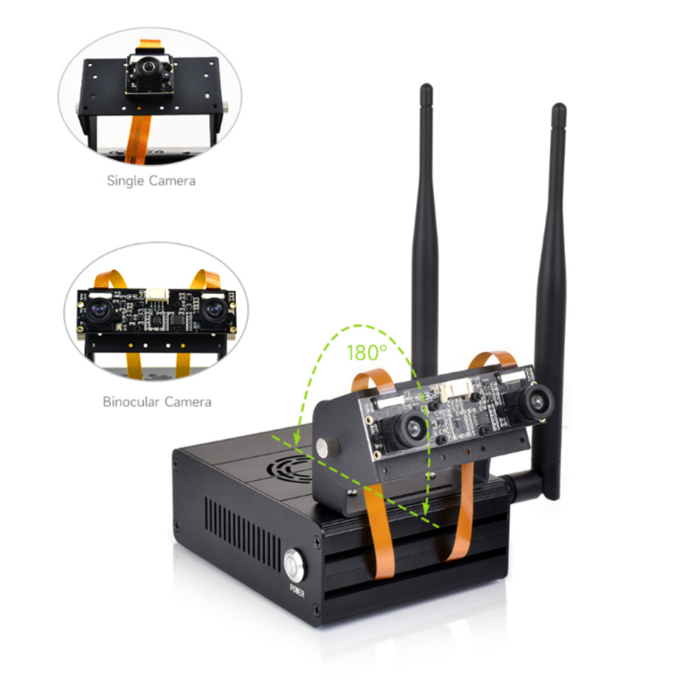Aluminum Alloy Case with Camera Holder for Jetson Orin 25334