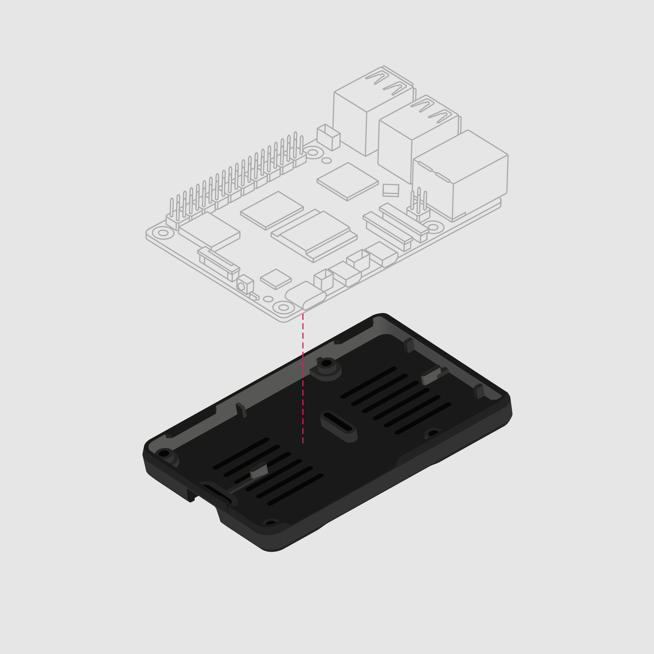 Raspberry Pi 5 Bumper SC1655