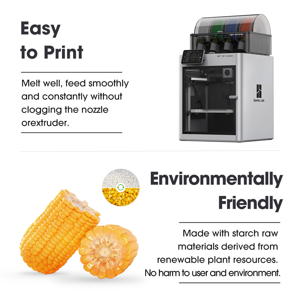 eSun PLA+ CMYK 1.75mm 3D Printer Filament