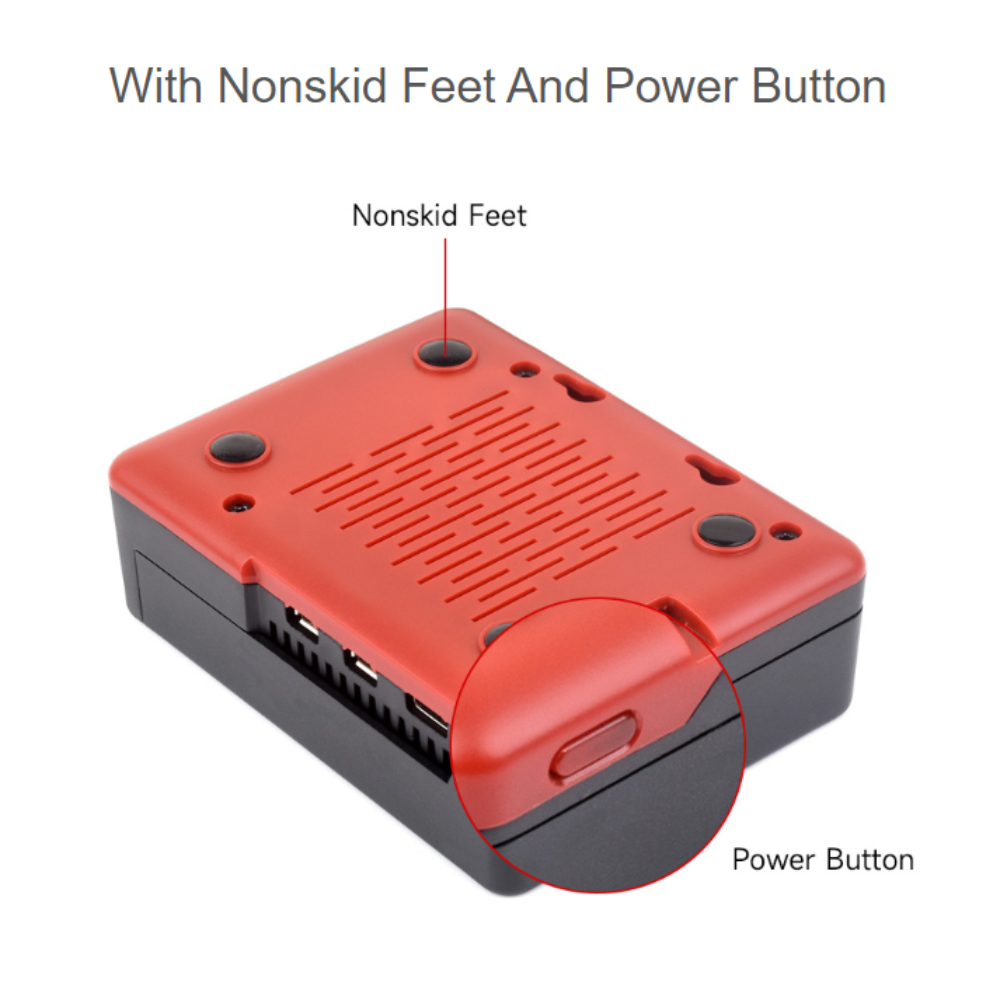 Argon NEO 5 BRED Case for Raspberry Pi 5 + M.2 NVME Expansion Option