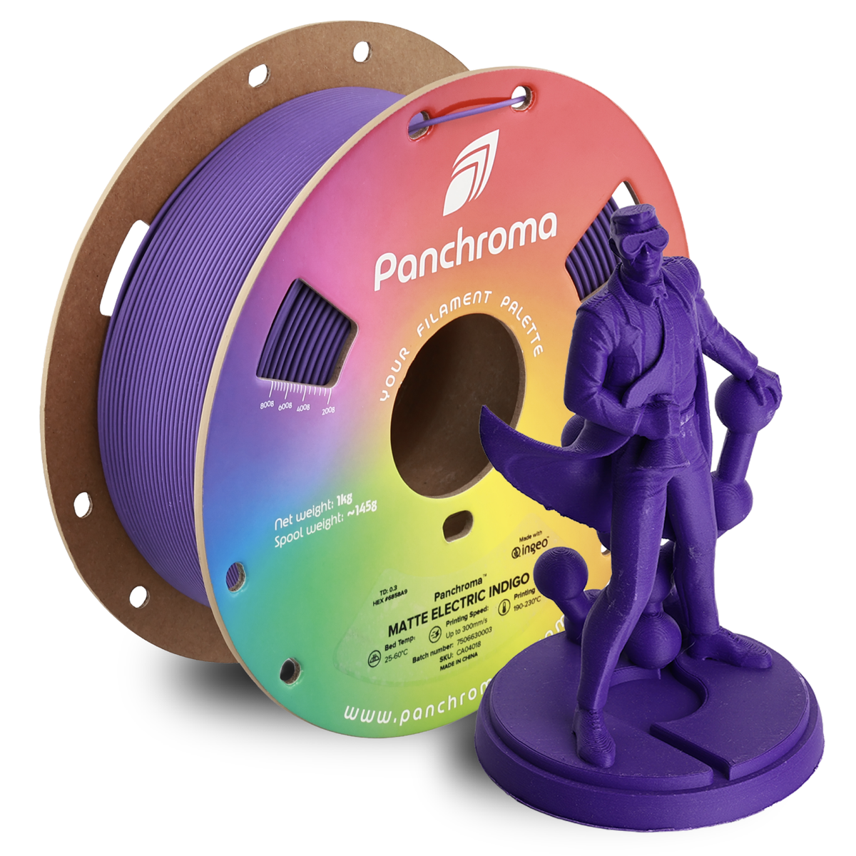 Polymaker Panchroma Matte PLA 1.75mm 1KG 3D Printer Filament
