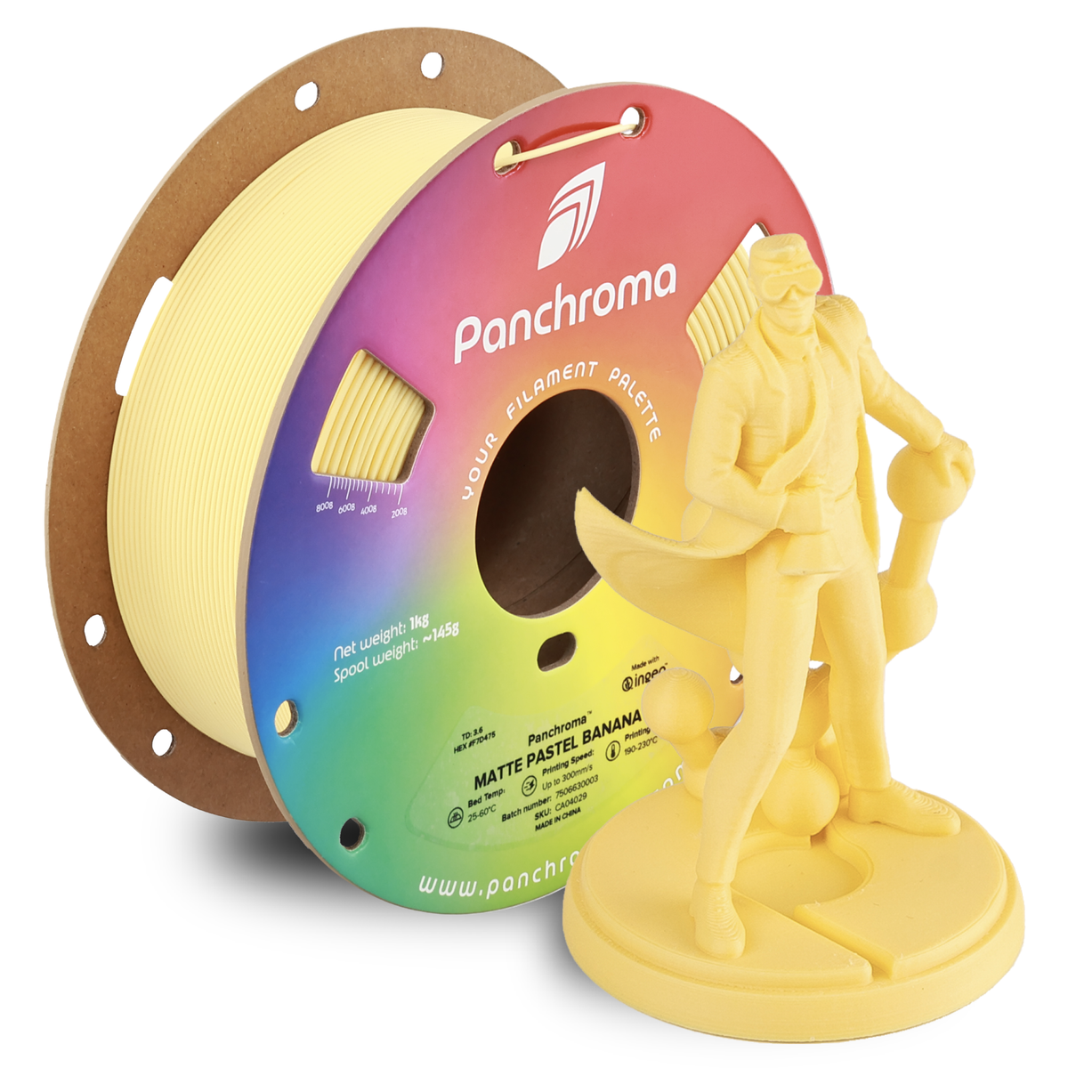 Polymaker Panchroma Matte PLA 1.75mm 1KG 3D Printer Filament