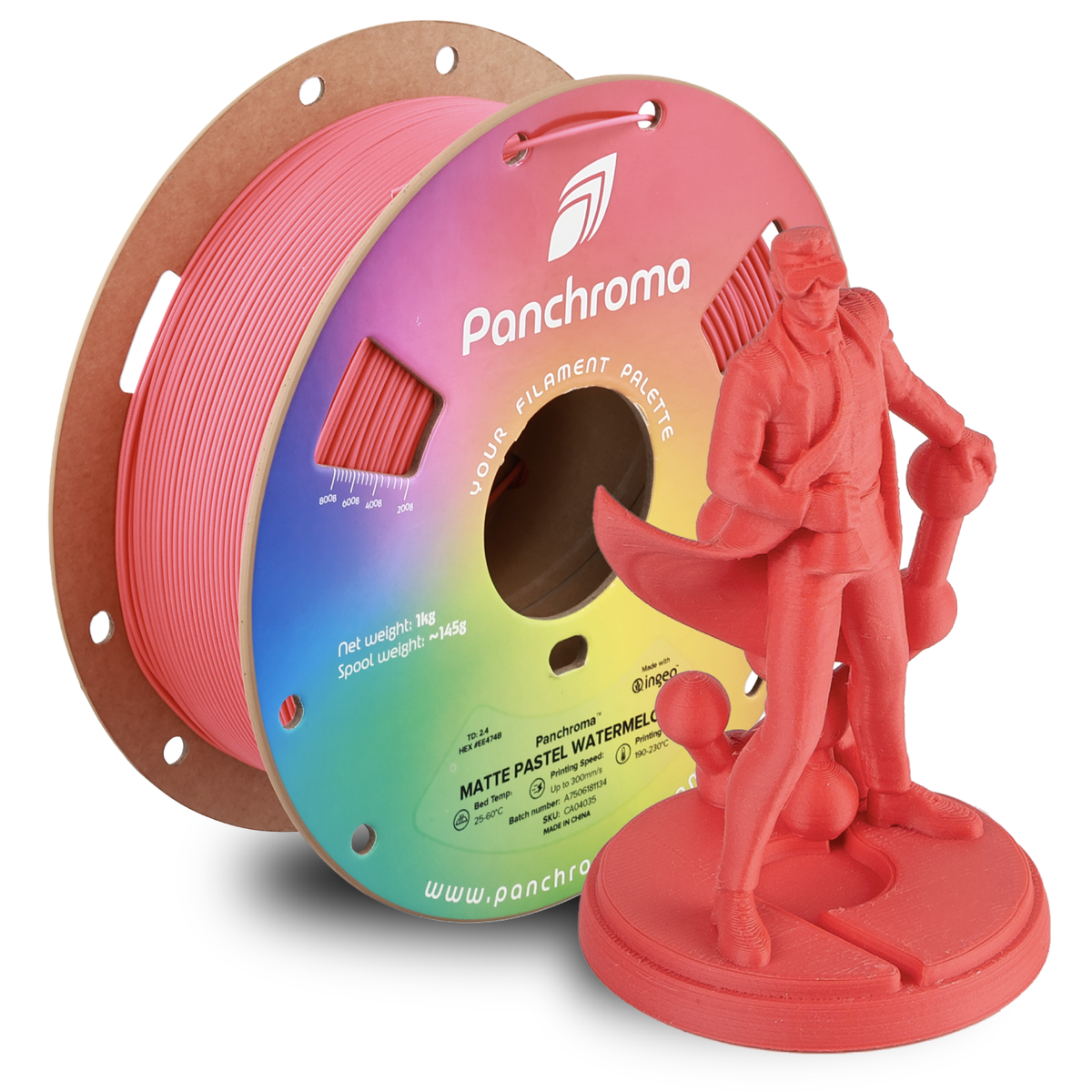 Polymaker Panchroma Matte PLA 1.75mm 1KG 3D Printer Filament