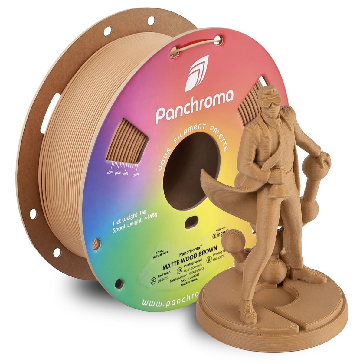 Polymaker Panchroma Matte PLA 1.75mm 1KG 3D Printer Filament