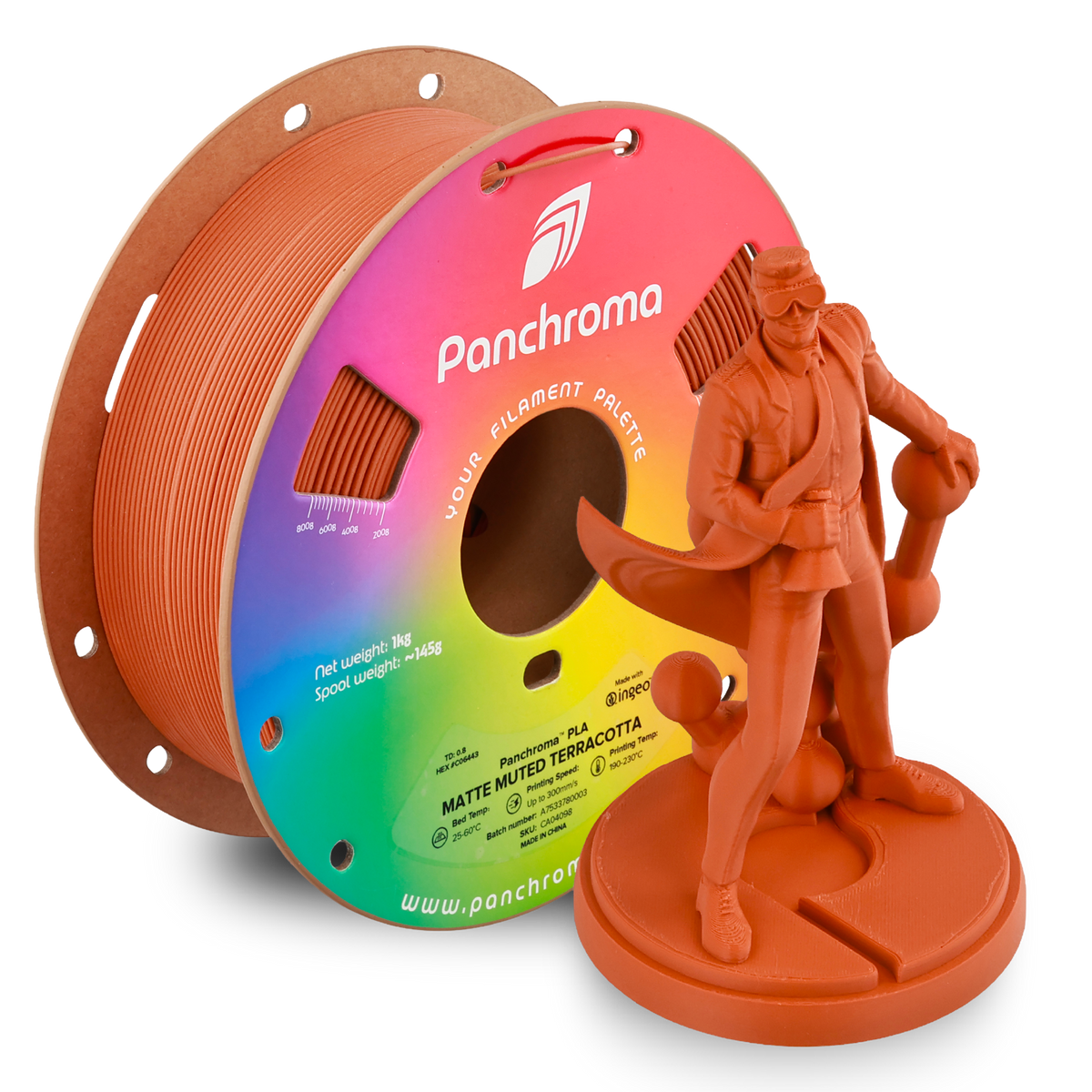 Polymaker Panchroma Matte PLA 1.75mm 1KG 3D Printer Filament