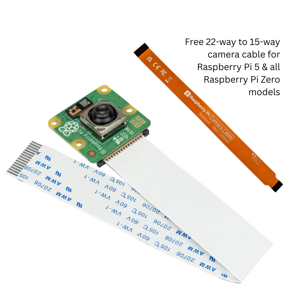 Raspberry Pi Camera Module 3 - 12MP Autofocus