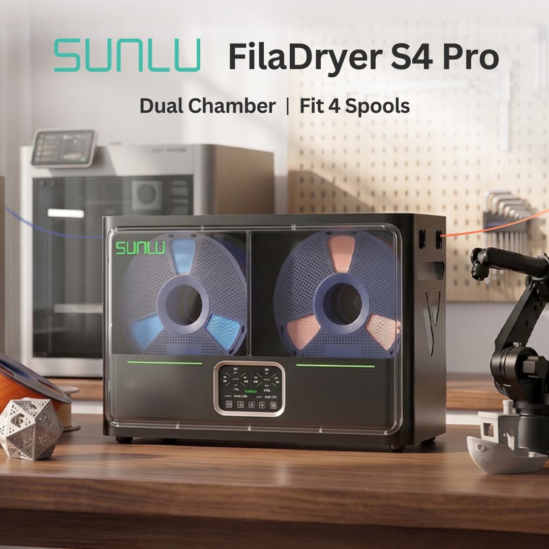 SUNLU FilaDryer S4 Pro 3D Printer Filament Dryer Box