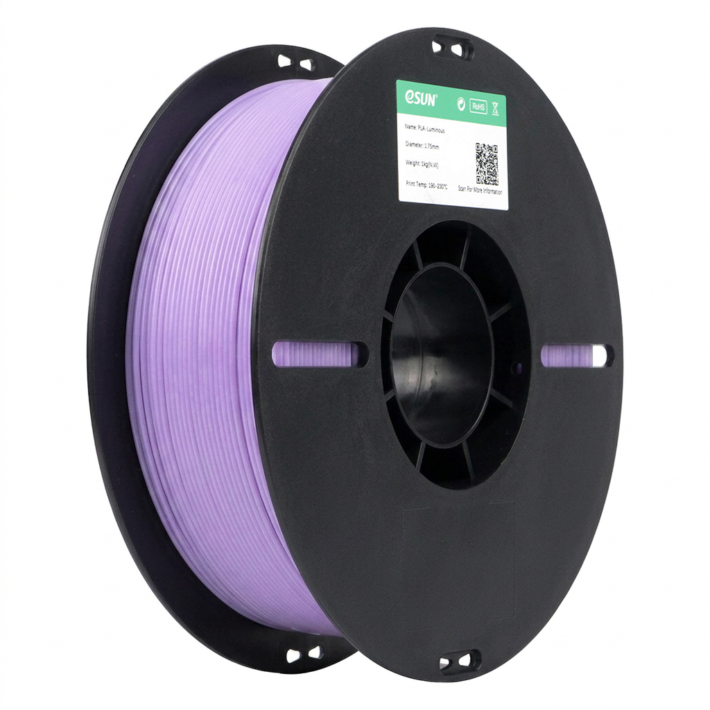 eSUN PLA Luminous Glow In The Dark 1.75mm 1KG 3D Printer Filament