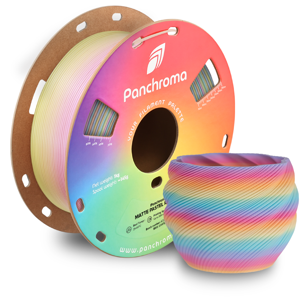 Polymaker Panchroma Matte PLA 1.75mm 1KG 3D Printer Filament
