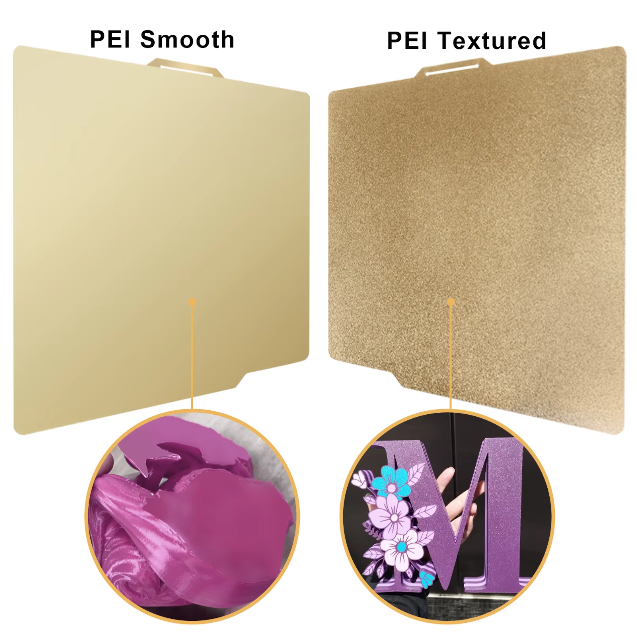 257x257mm Double Side Build Plate for Bambu Lab 3D Printer