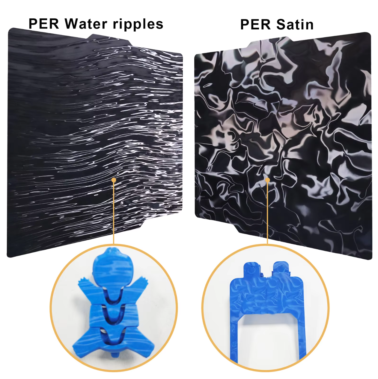 257x257mm Double Side Build Plate for Bambu Lab 3D Printer