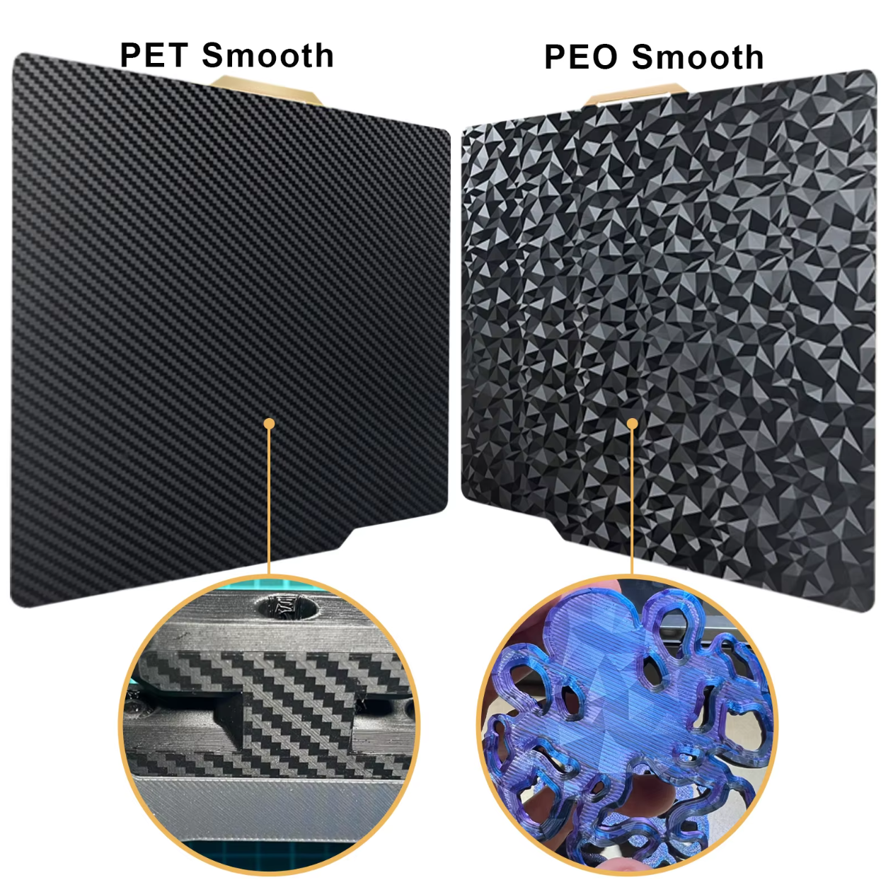 257x257mm Double Side Build Plate for Bambu Lab 3D Printer