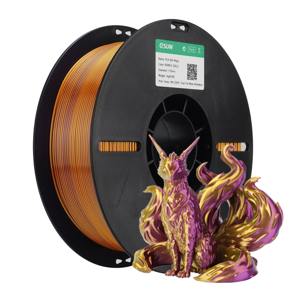 eSUN ePLA-Silk Magic Mystic 1.75mm 1KG 3D Printer Filament