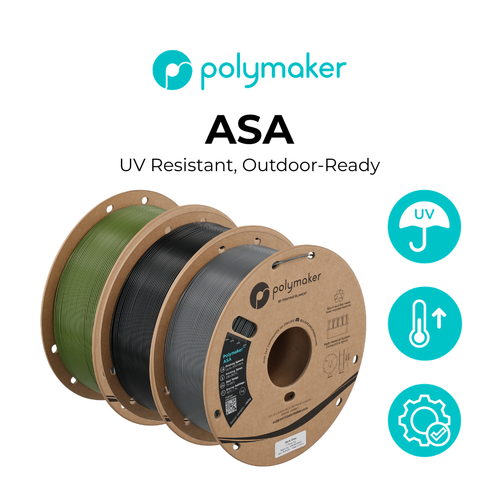Polymaker ASA 1.75mm 1KG 3D Printer Filament