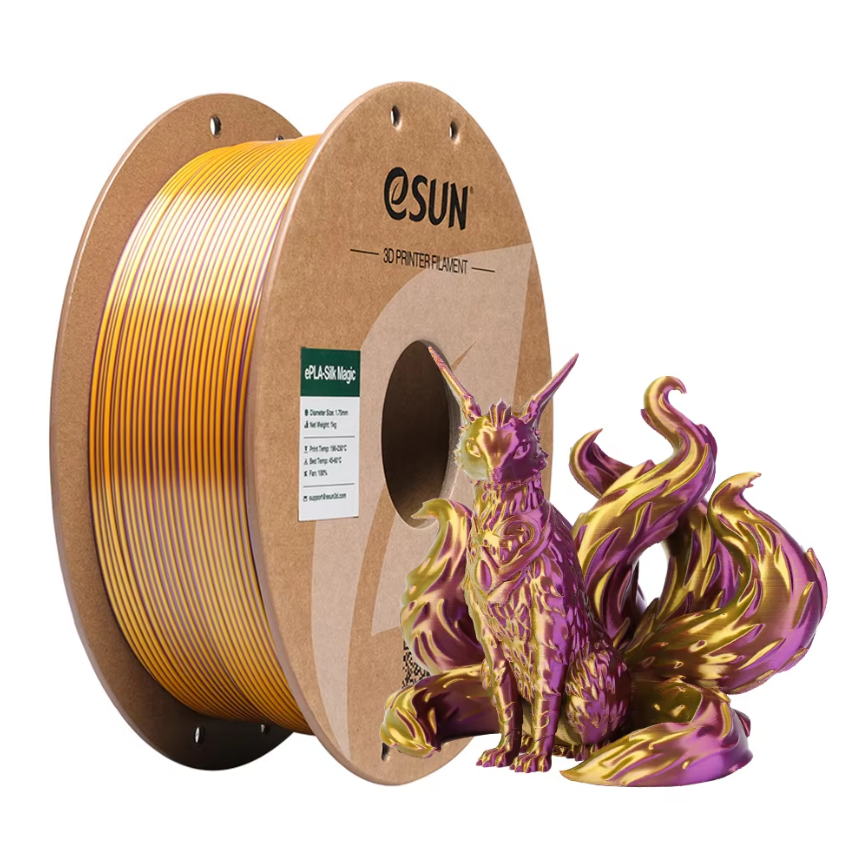 eSun ePLA-Silk Magic Mystic 1.75mm 1KG 3D Printer Filament