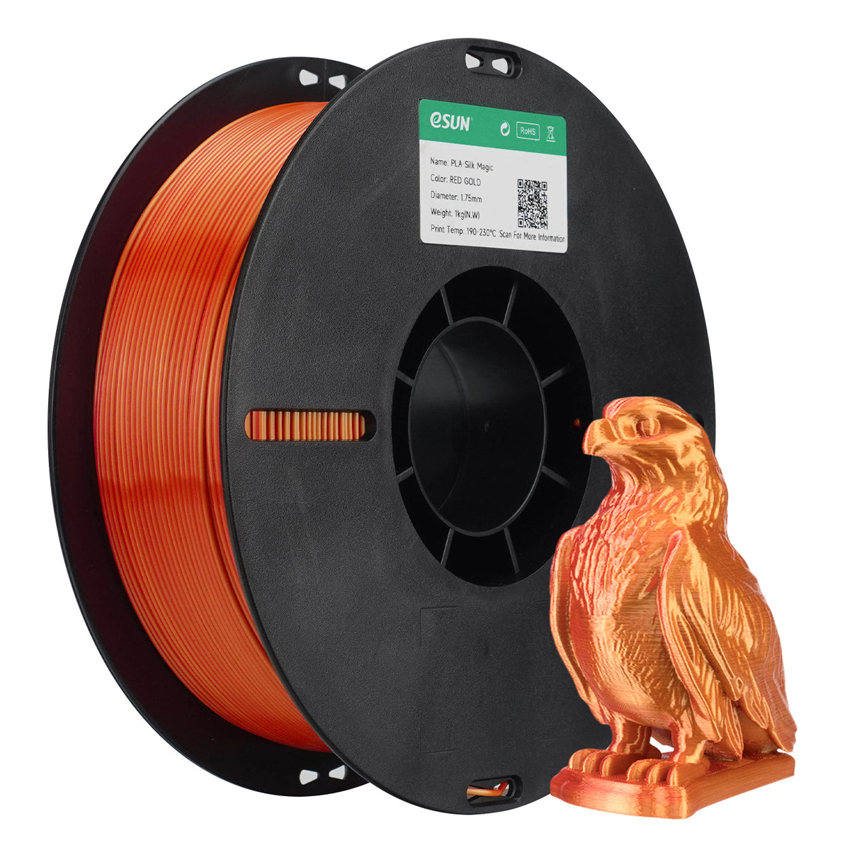 eSUN ePLA-Silk Magic Mystic 1.75mm 1KG 3D Printer Filament