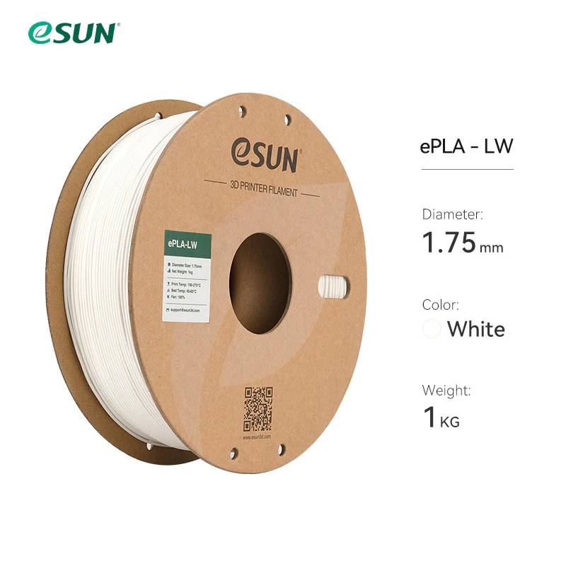 eSun ePLA-LW 1.75mm 1KG 3D Printer Filament