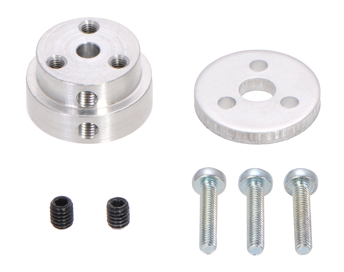4 mm scooter wheel adapter with included hardware.