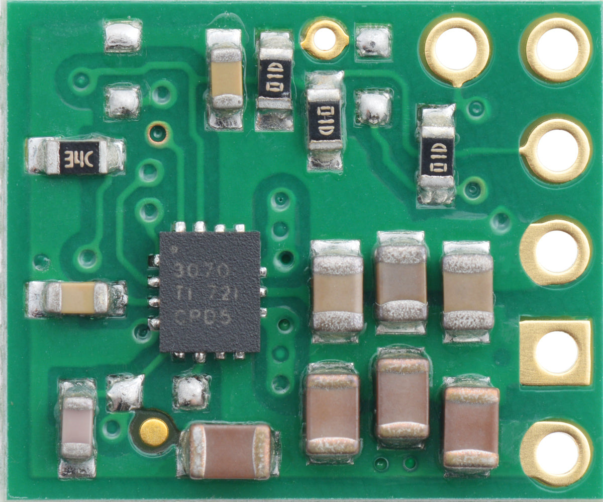 2.5-9V Fine-Adjust Step-Up/Step-Down Voltage Regulator w/ Adjustable Low-Voltage Cutoff S9V11MA (non-silkscreen side).