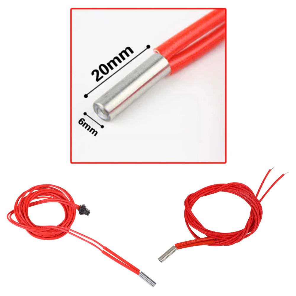 Creality 24V 40W 6*20mm Heating Tube for 3D Printer