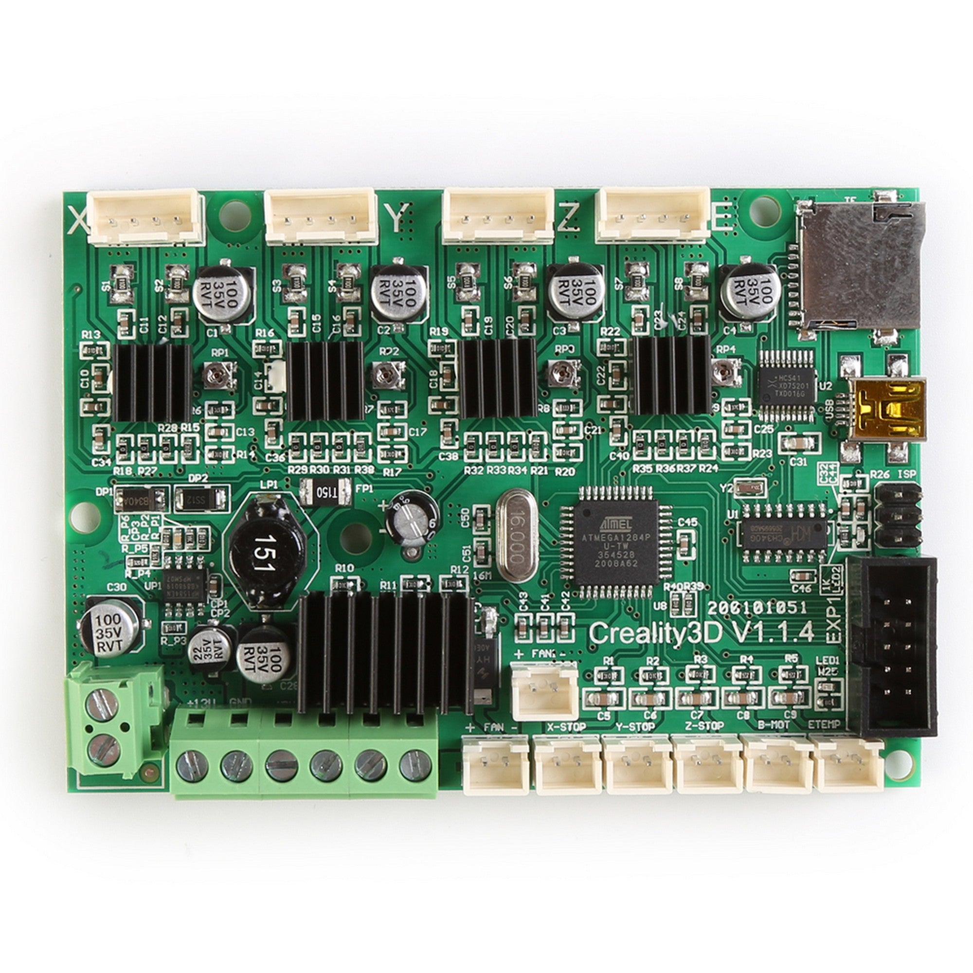 8-bit Motherboard V1.1.4 for Creality Ender 3, Ender 3 Pro, Ender 5, CR-10, CR-10 Mini 3D Printer