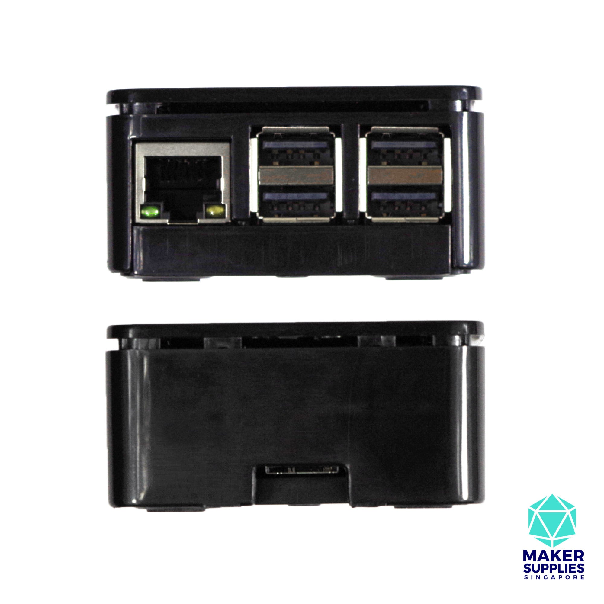 3-Piece Raspberry Pi 2B/3B/3B+ Plastic Casing