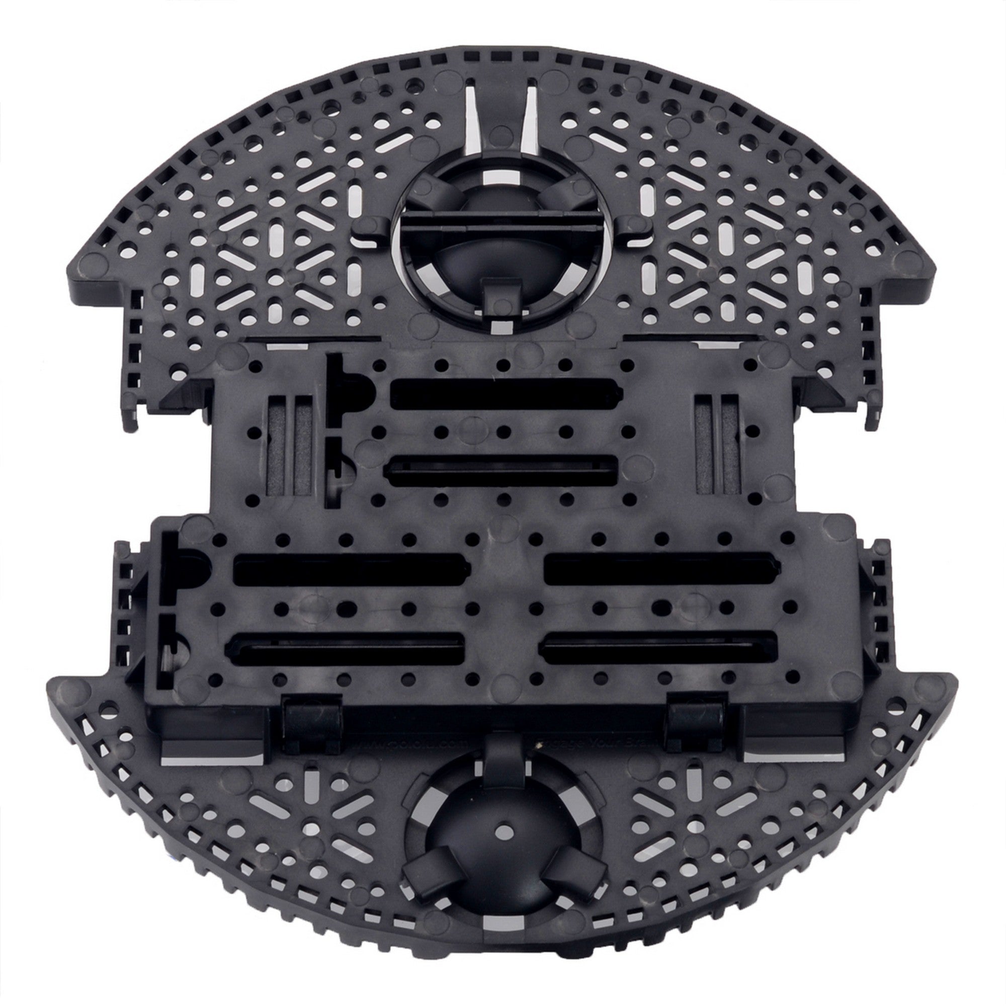 Romi Chassis Kit - Black Pololu 3500