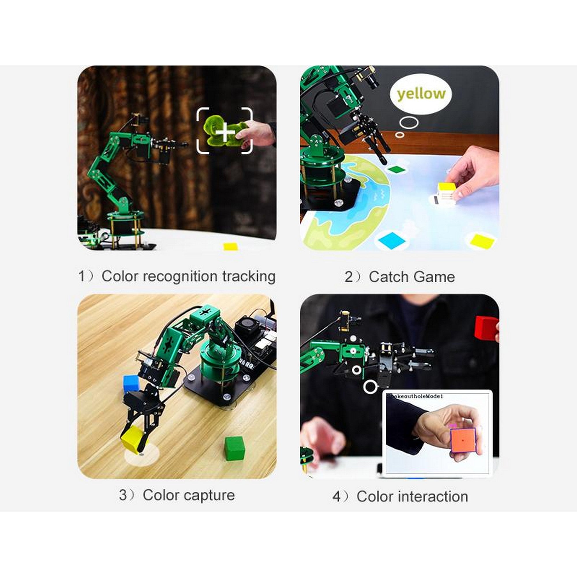 Yahboom DOFBOT AI Vision Robotic Arm with ROS for Jetson Nano 4GB B01 Developer Kit