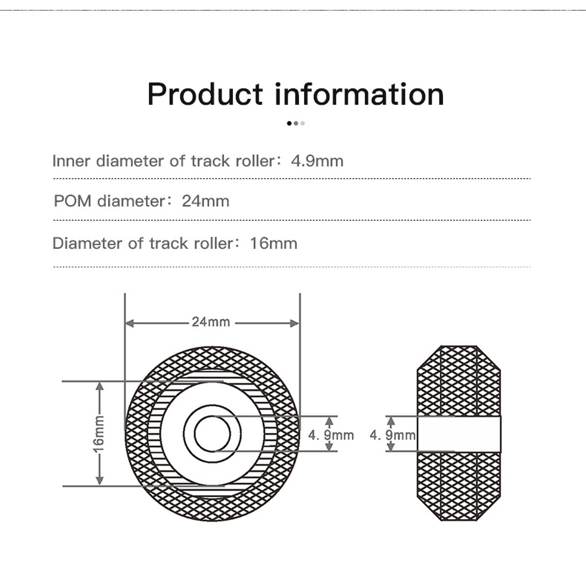 Creality Pulley Wheel for 3D Printer (Set of 5pcs)