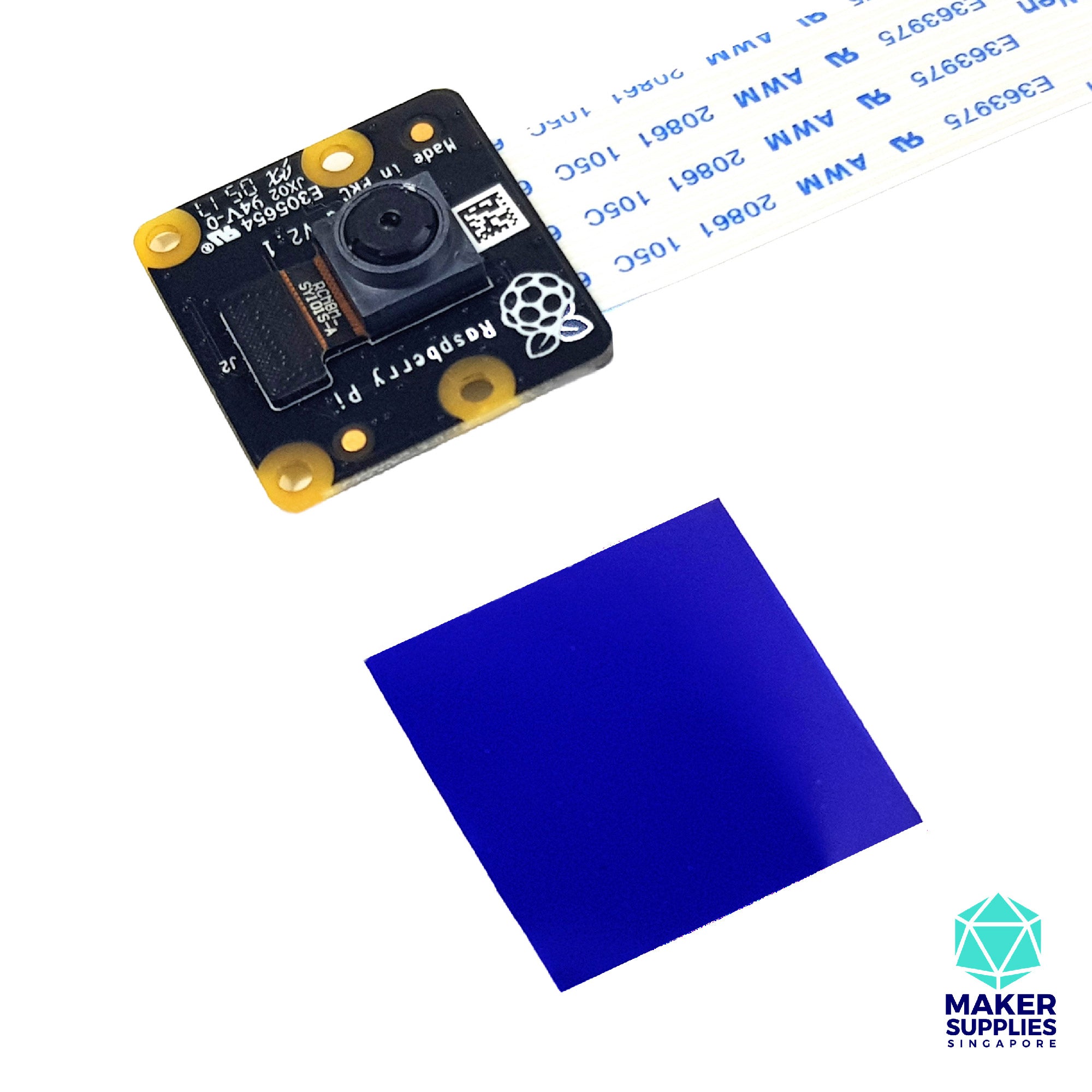 8MP Raspberry Pi NoIR Camera Module V2 and Camera Holder Bundle