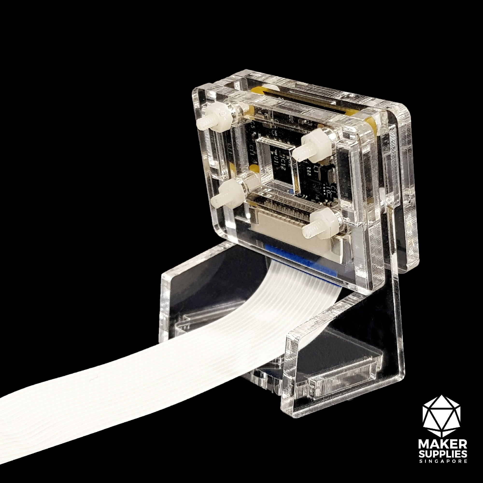 8MP Raspberry Pi NoIR Camera Module V2 and Camera Holder Bundle