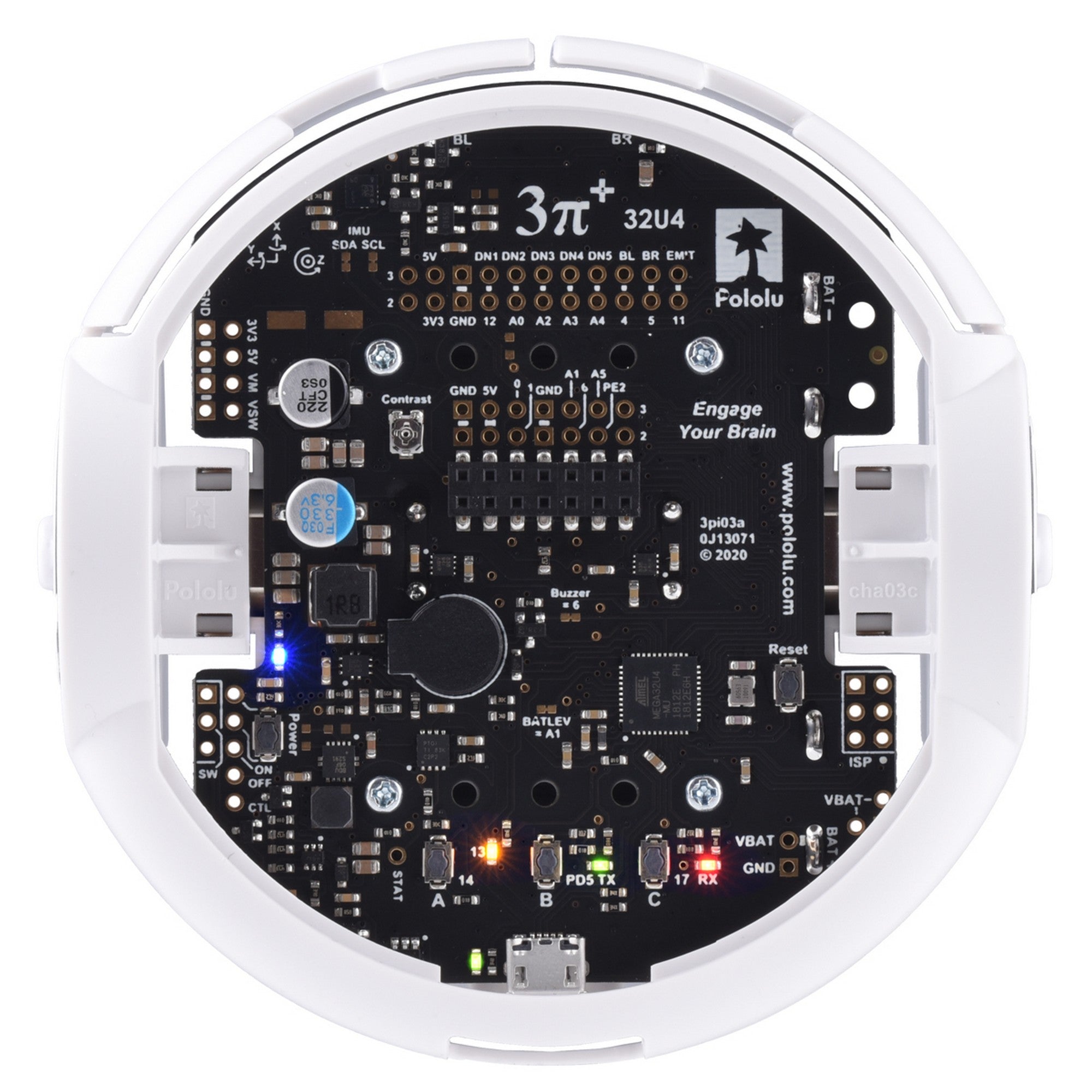 Pololu 3pi+ 32U4 Robot Assembled