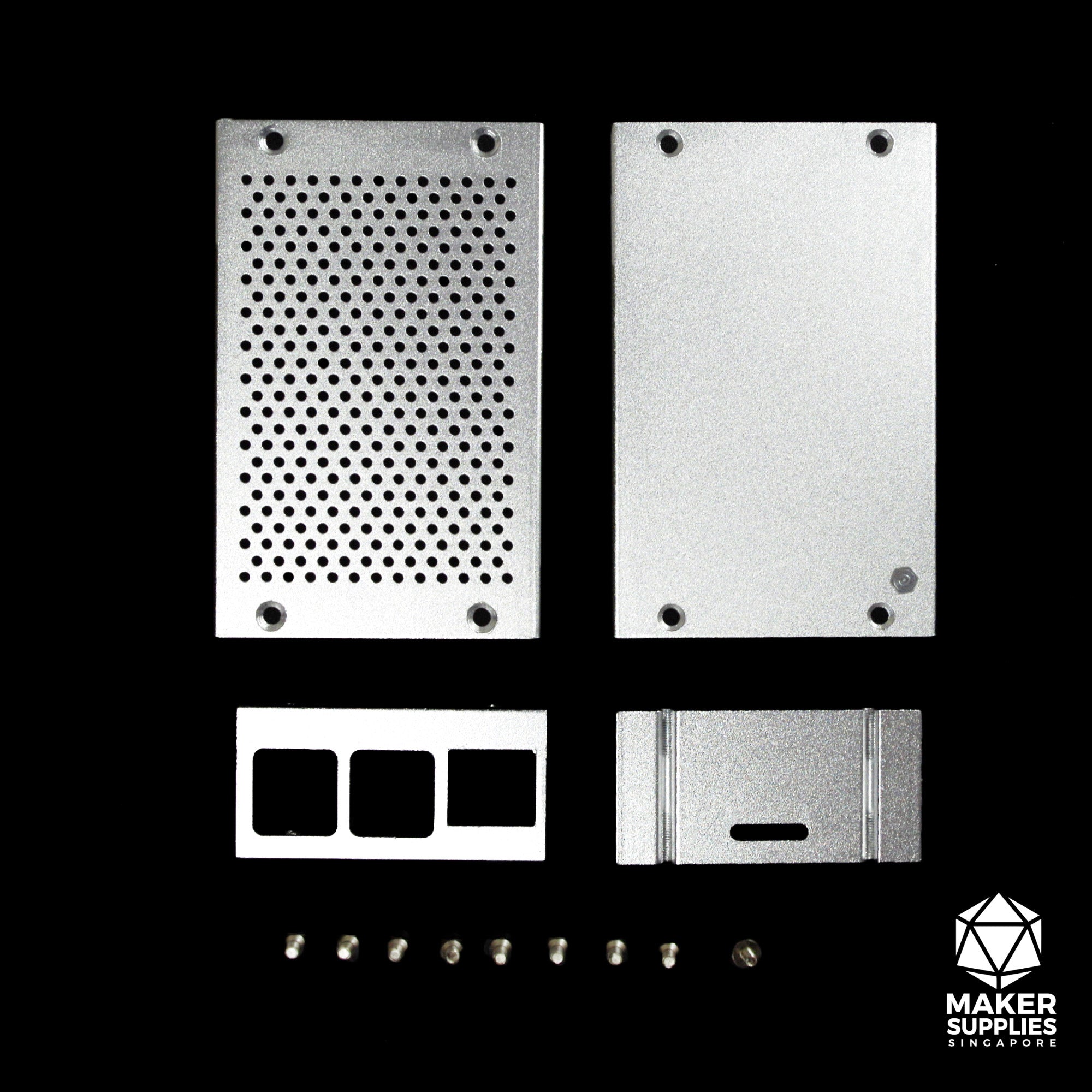 Aluminium Alloy Raspberry Pi 2B/3B/3B+ Metal Casing