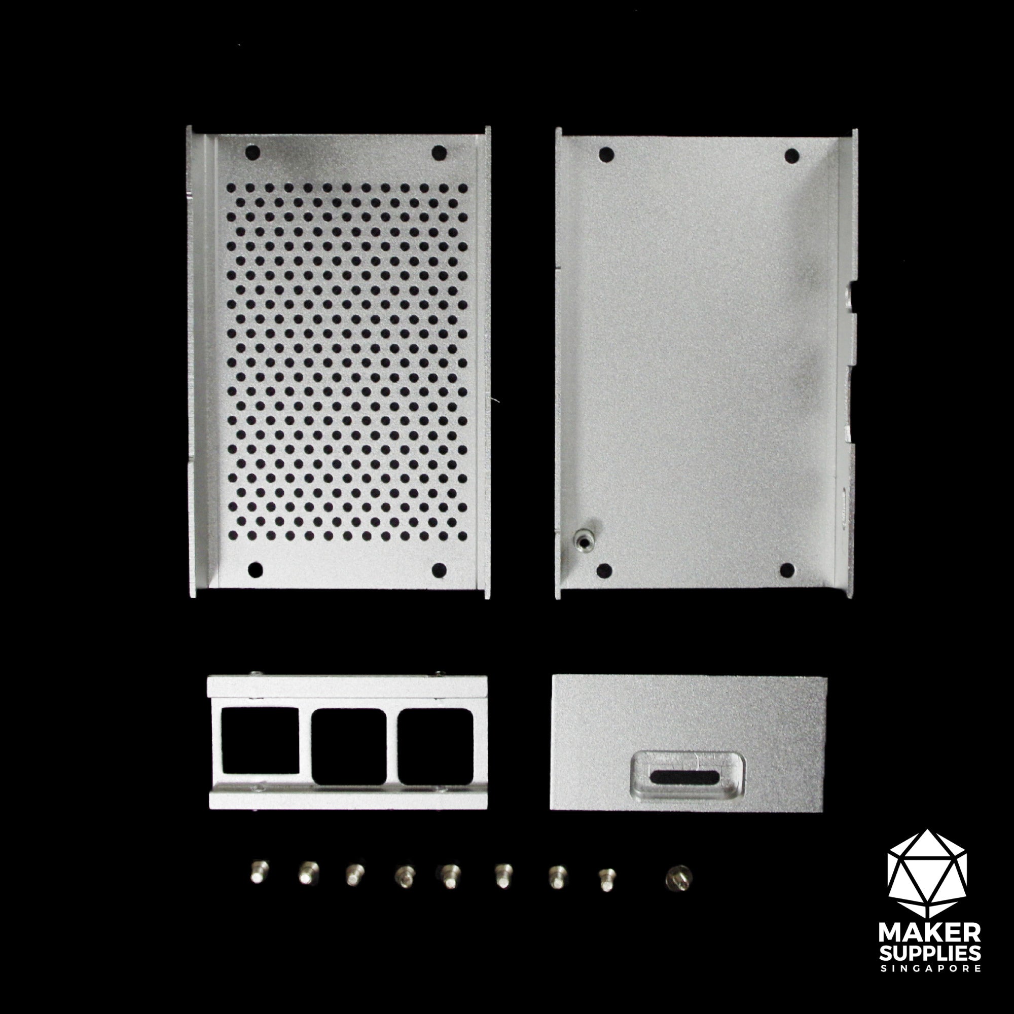 Aluminium Alloy Raspberry Pi 2B/3B/3B+ Metal Casing