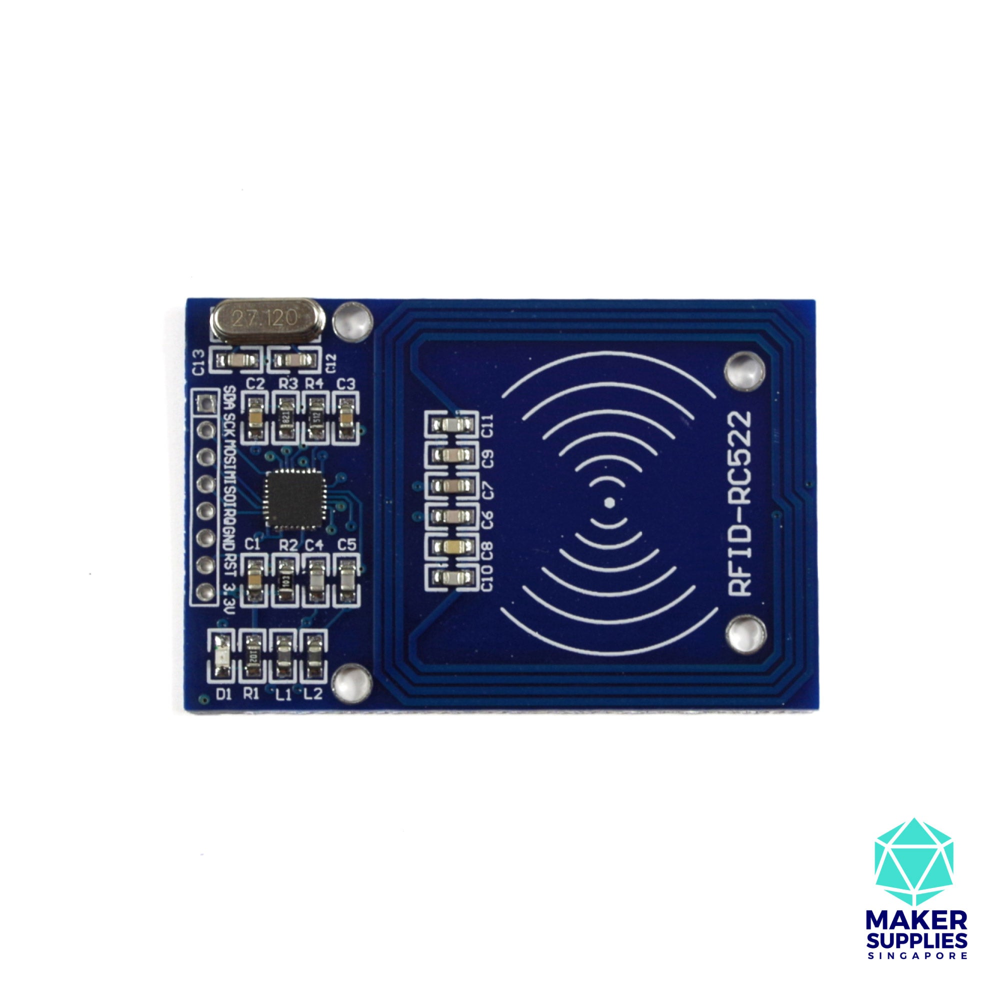 RFID-RC522 RFID Reader/Writer Mifare MFRC522 (includes MIFARE card and dongle)