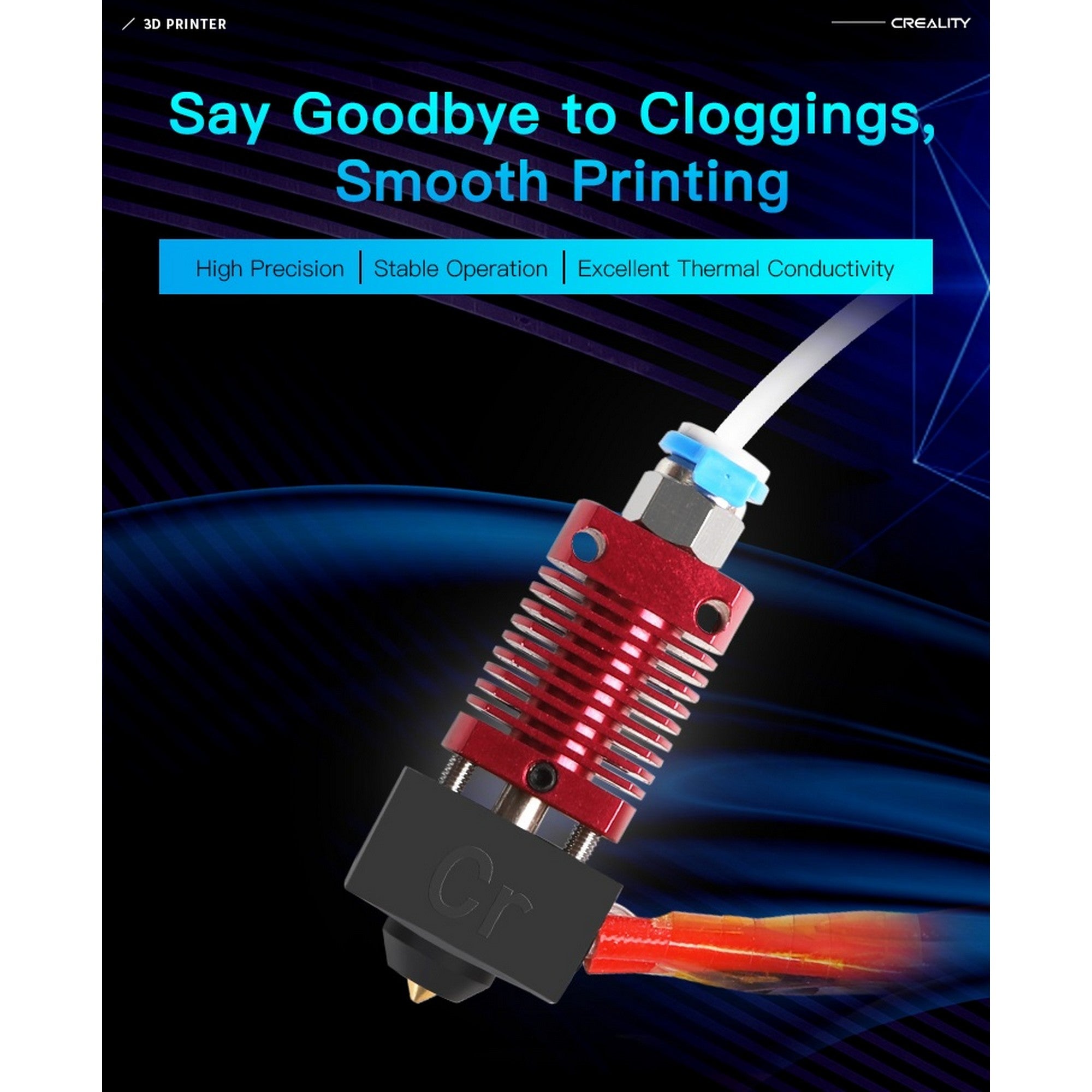 Creality Nozzle Kit for Ender 3/ Ender 5 Series 3D Printer