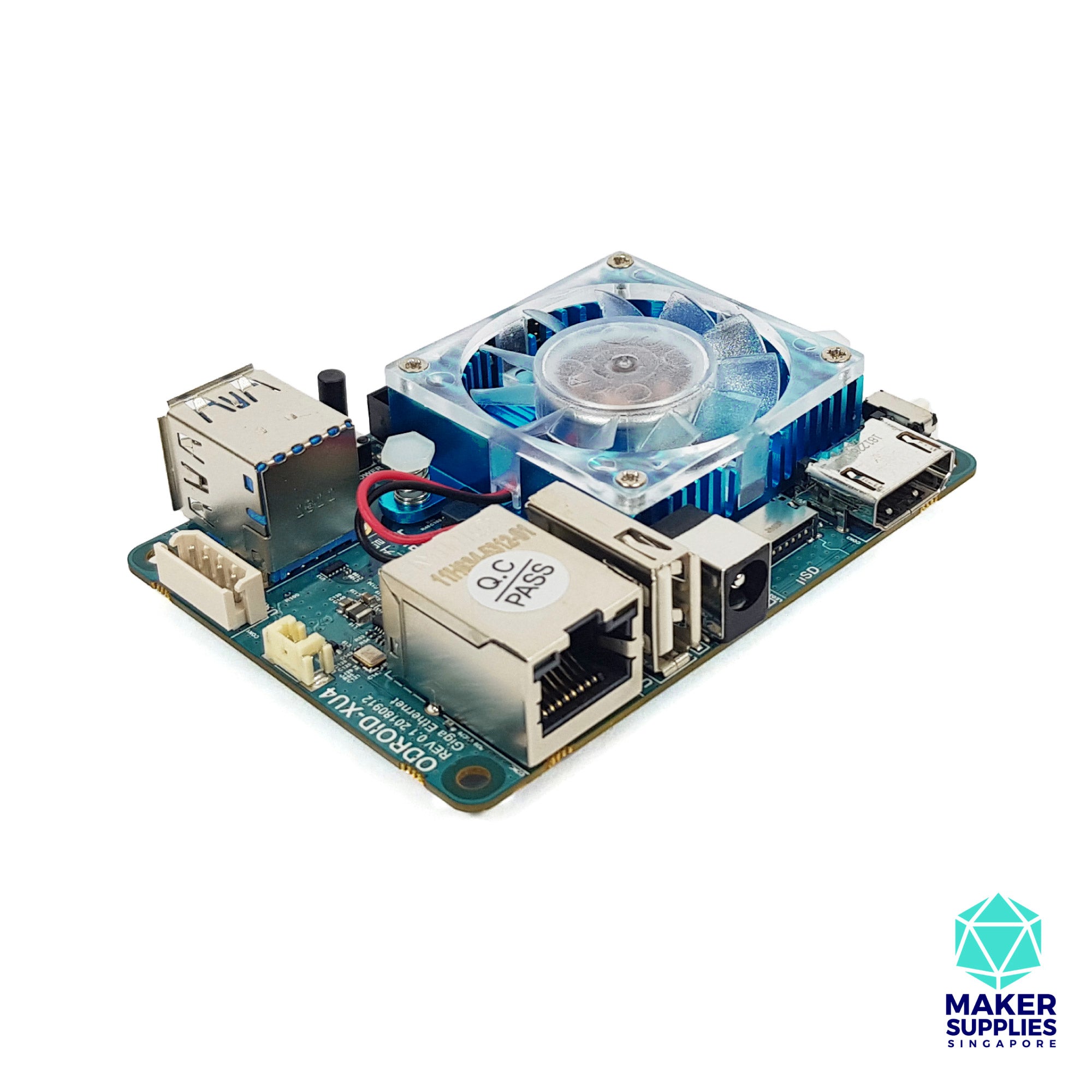 ODROID-XU4 with Active Cooling Fan