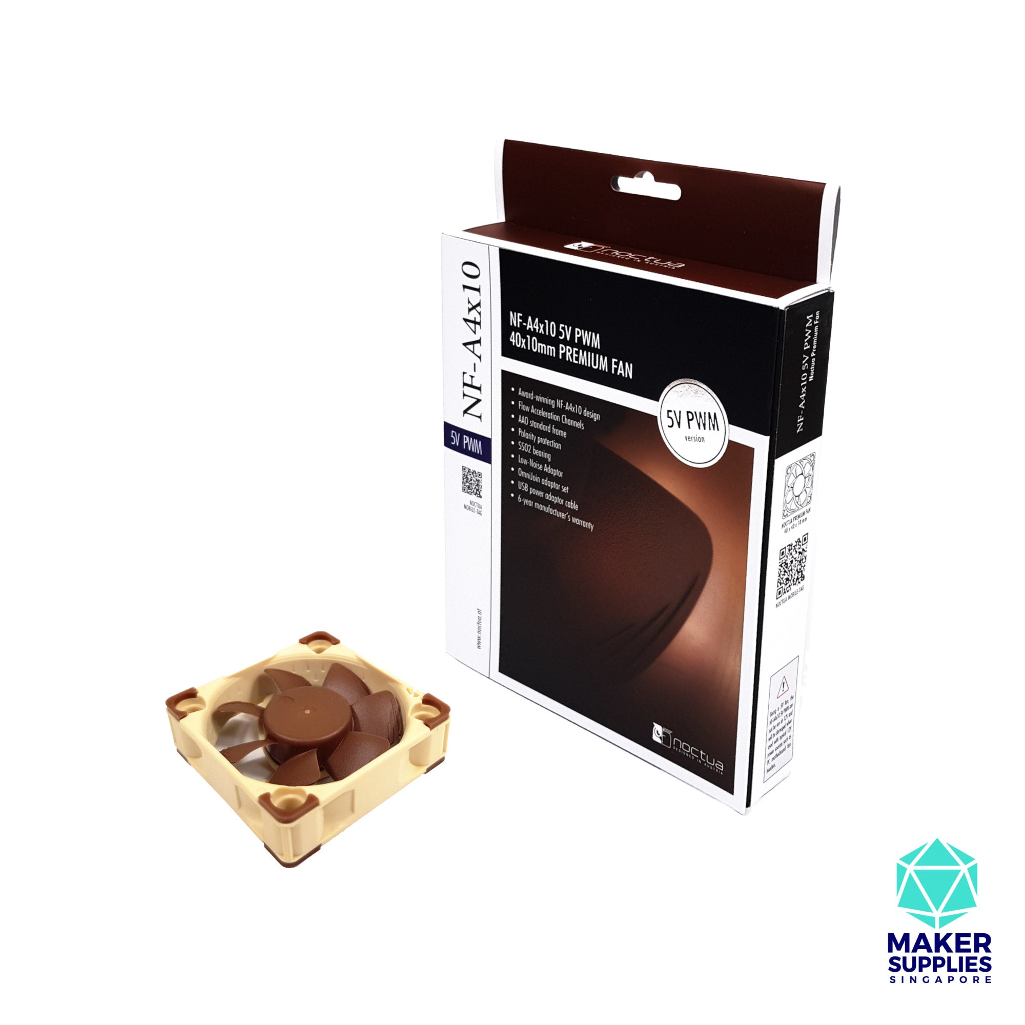 Noctua NF-A4X10 5V PWM 40x10mm Premium Cooling Fan
