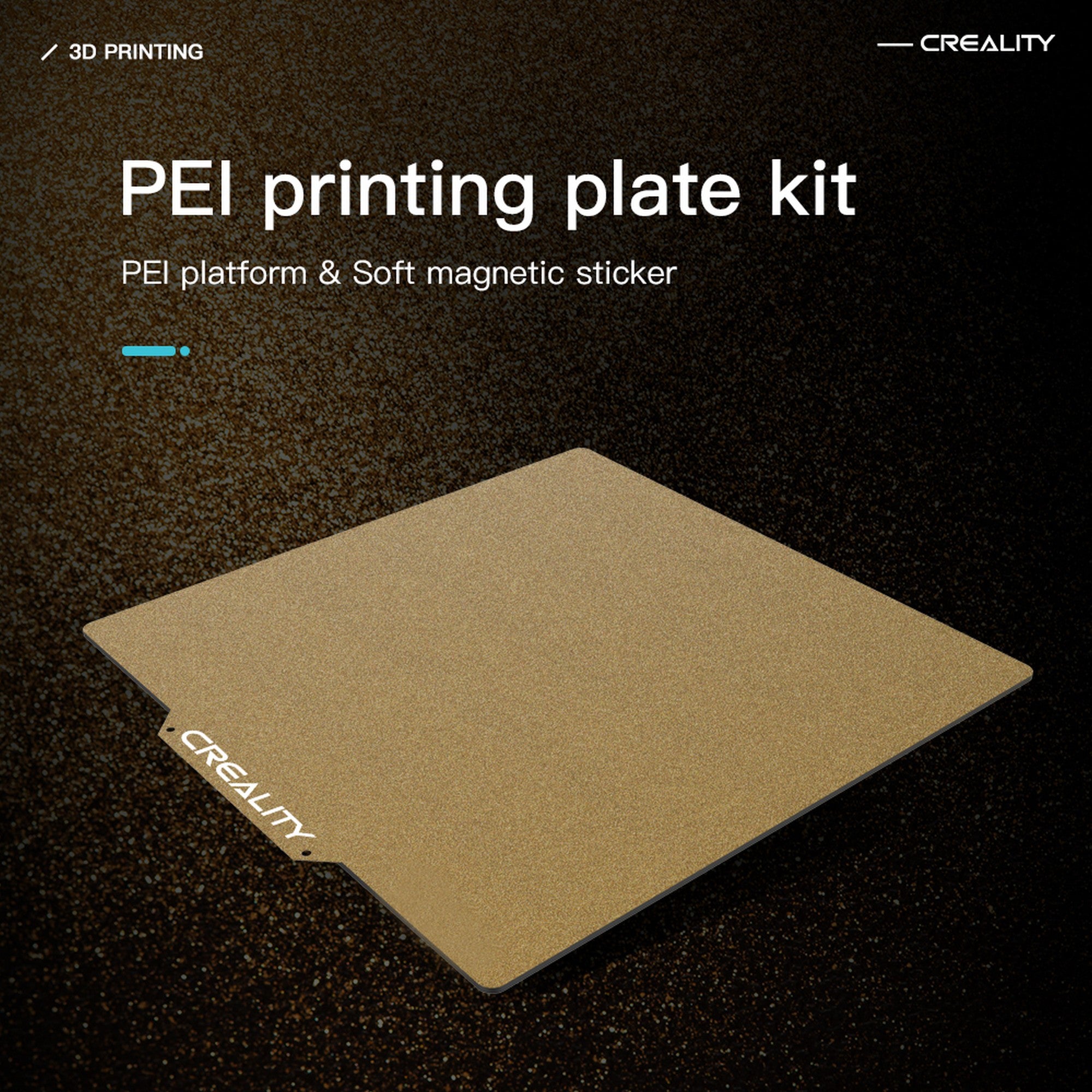 Creality PEI Printing Plate Kit 235x235x2mm Frosted Surface