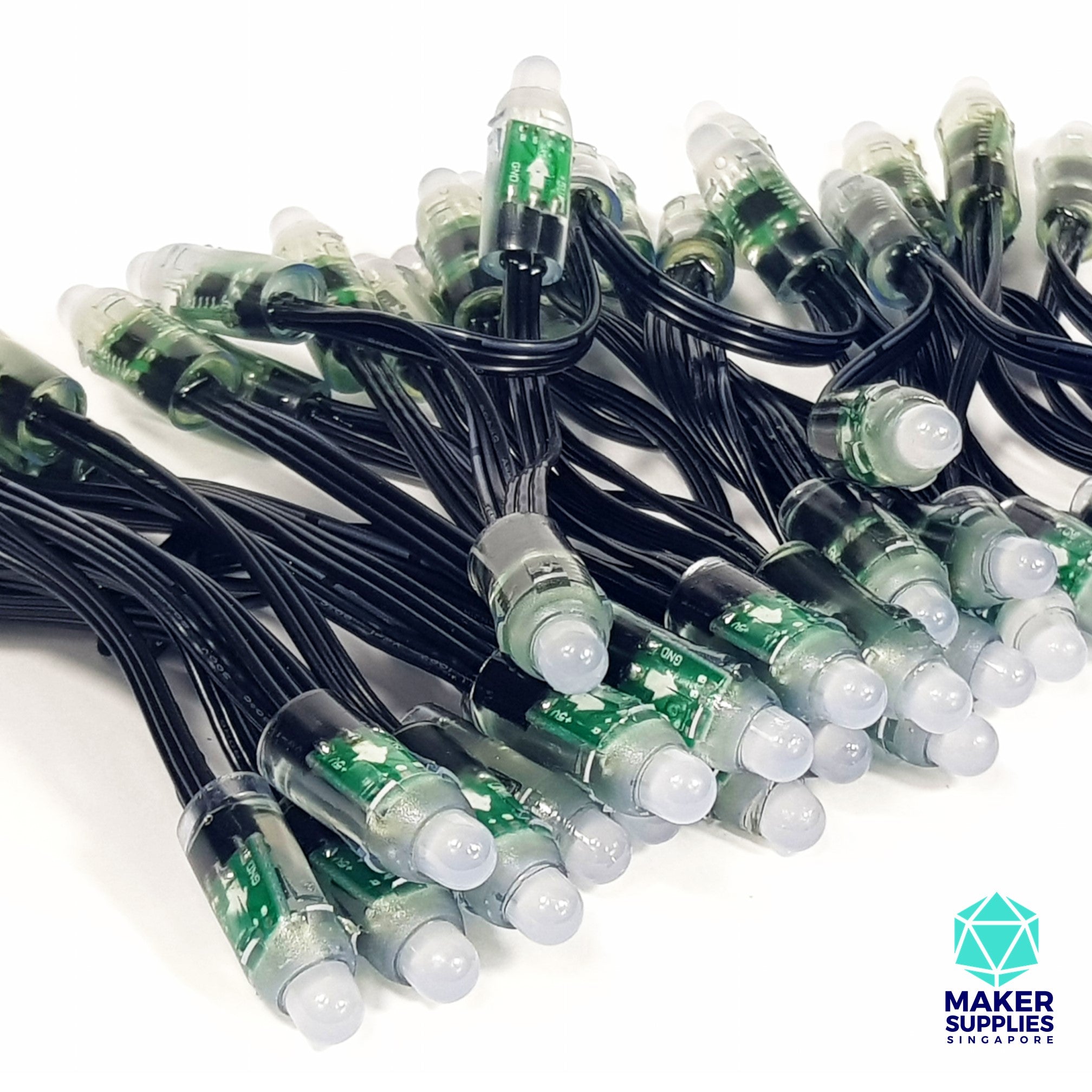 WS2811 Waterproof Programmable RGB LED