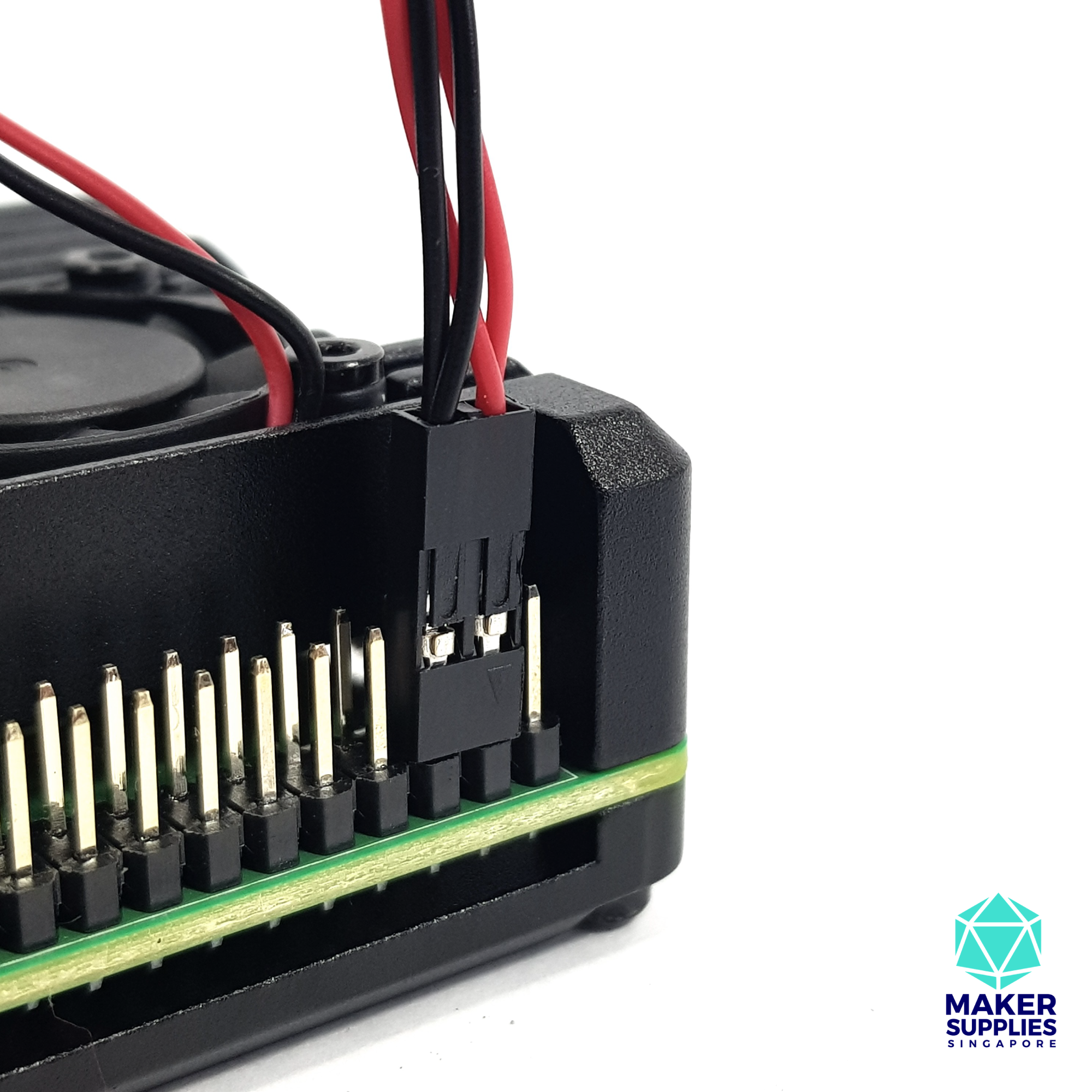 Raspberry Pi 4 Aluminium Casing with Cooling Fans