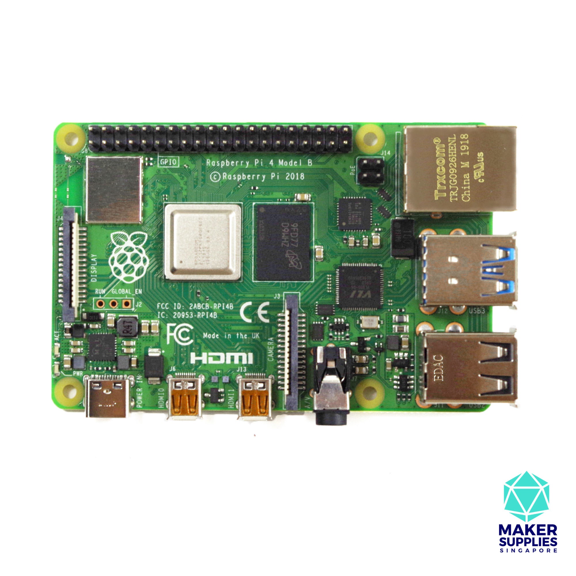 Raspberry Pi 4 Model B 本体 Raspberry Pi 4 Model B (2GB RAM)
