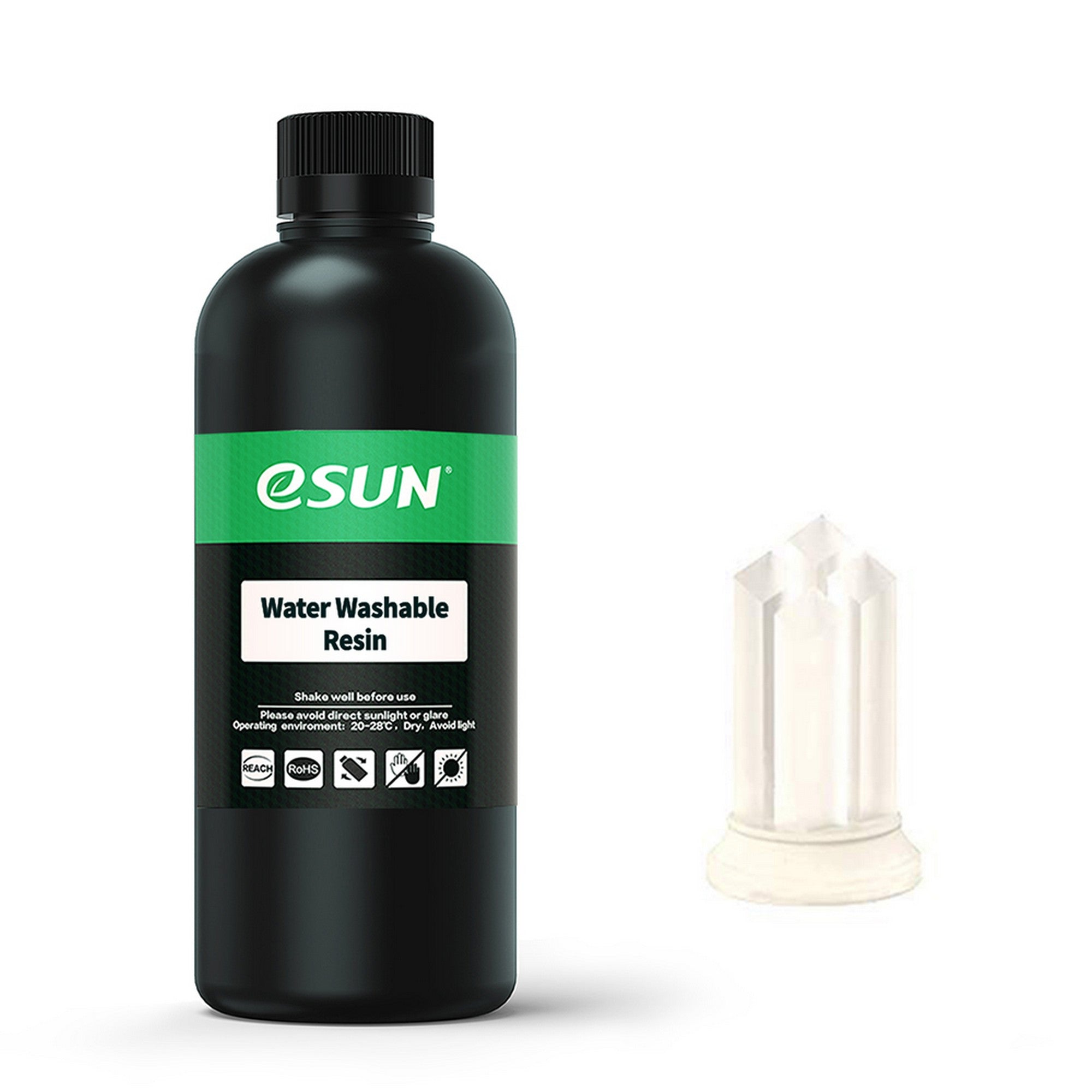 eSun Water Washable Resin for LCD 3D Printer 0.5kg/bottle