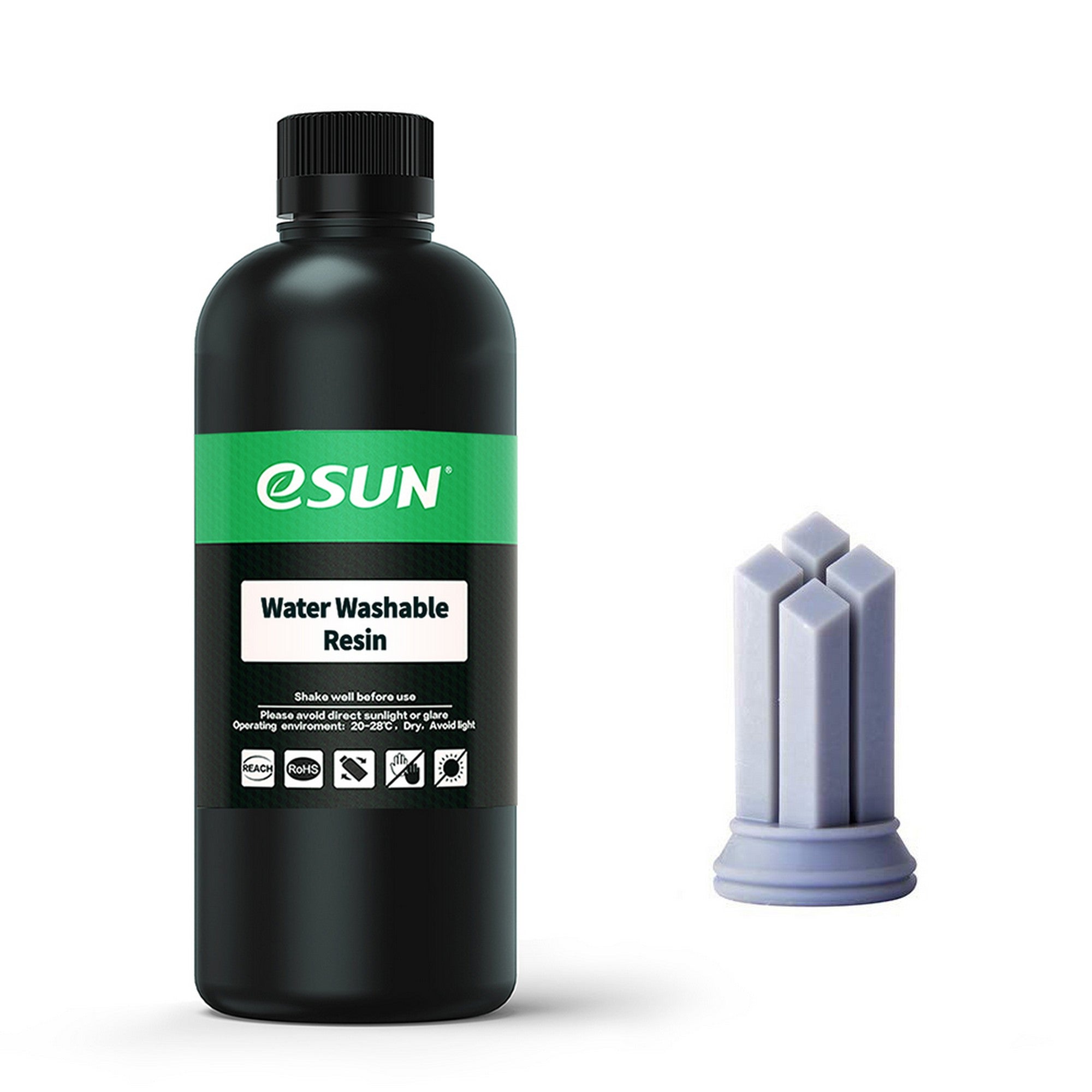 eSun Water Washable Resin for LCD 3D Printer 0.5kg/bottle