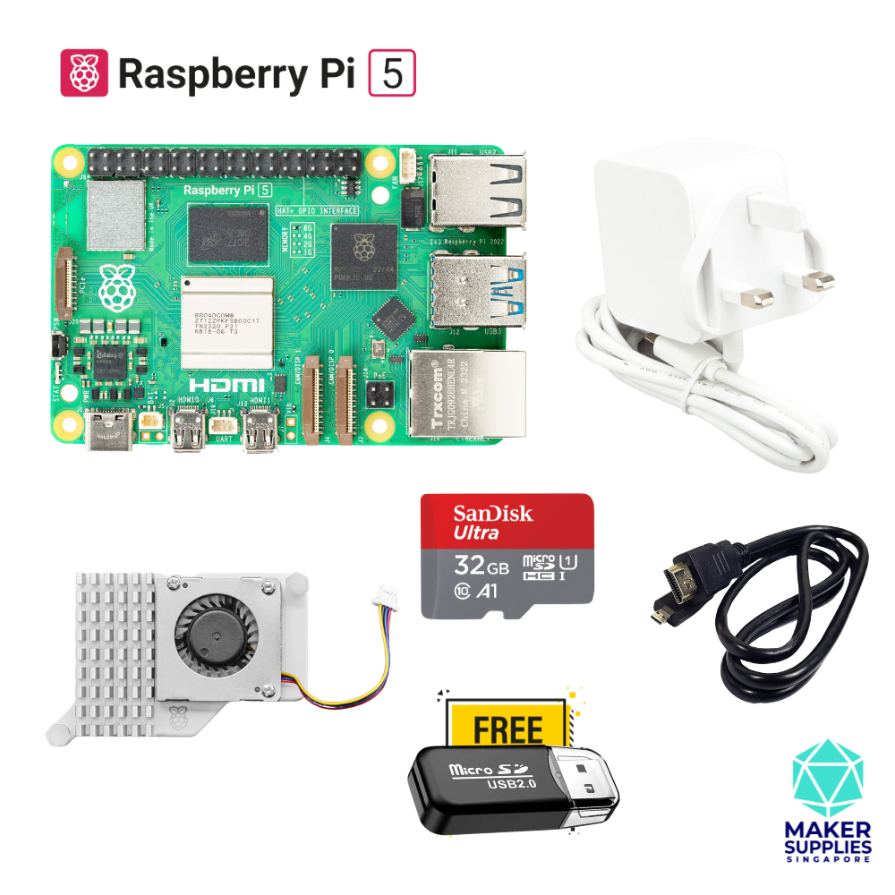 Raspberry Pi 5 (Boards and Bundles)