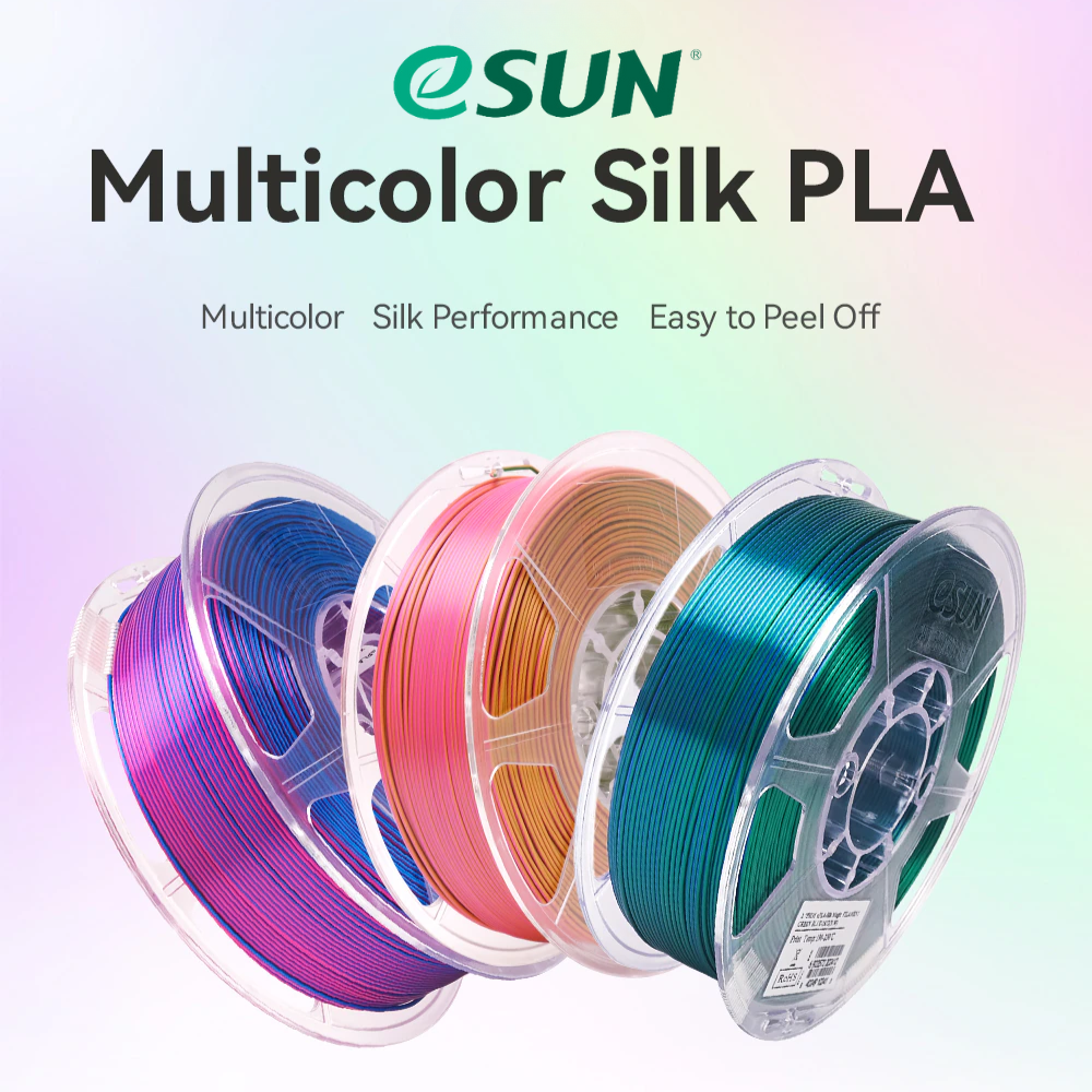 eSun ePLA-Silk Magic Mystic 1.75mm 1KG 3D Printer Filament