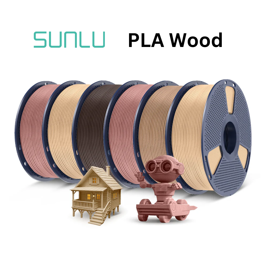 SUNLU PLA Wood 1.75mm 1KG 3D Printer Filament