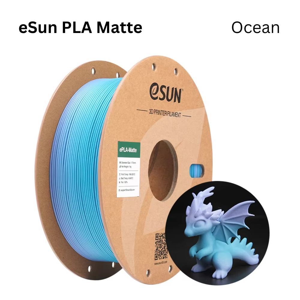 eSun ePLA-Matte Rainbow 1.75mm 1KG 3D Printer Filament