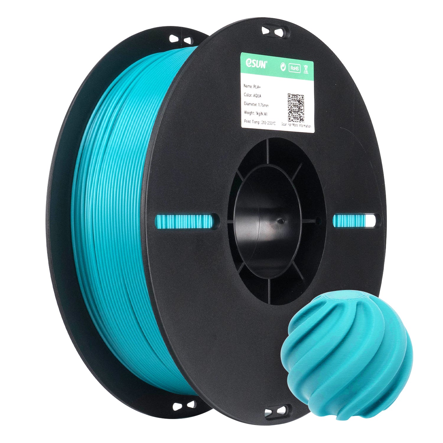eSUN PLA+ 1.75mm 1KG 3D Printer Filament