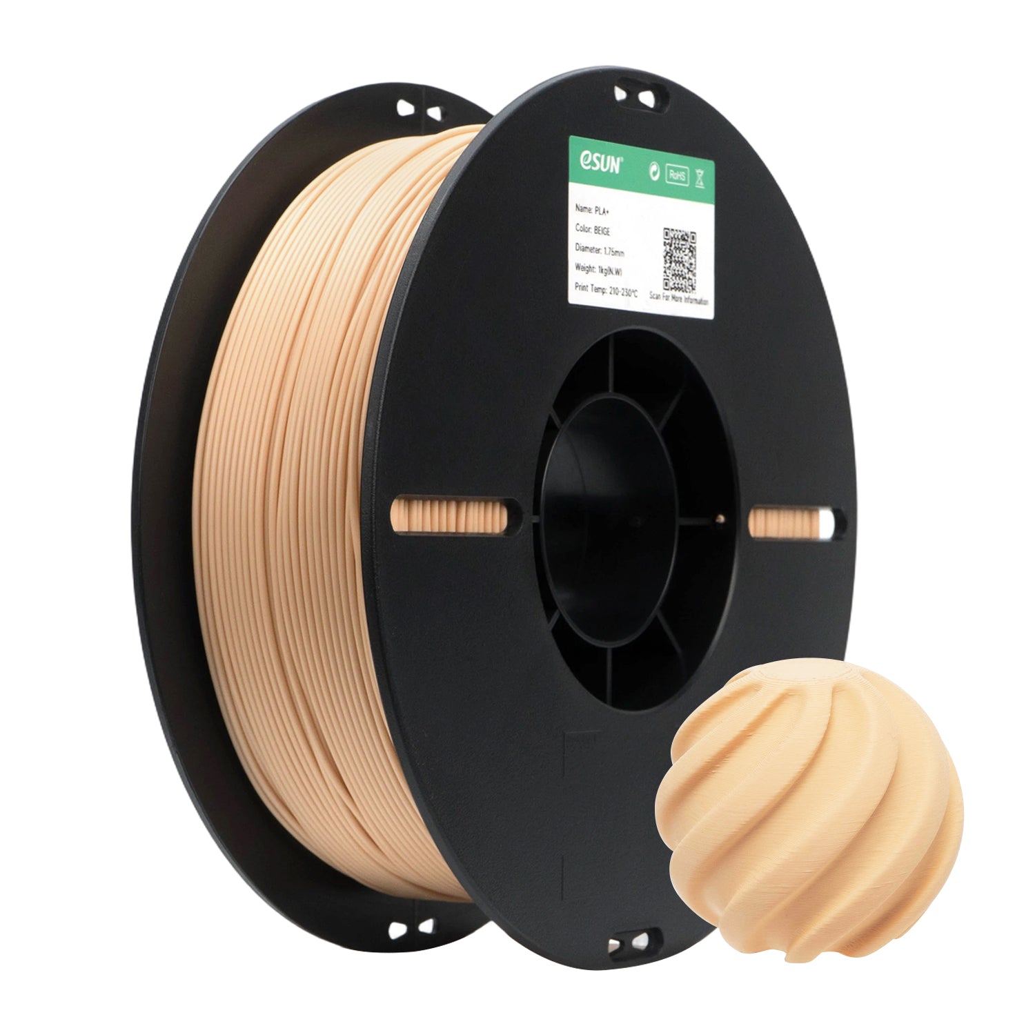 eSUN PLA+ 1.75mm 1KG 3D Printer Filament
